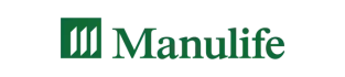 Manulife logo featuring a green icon with three vertical lines and the word Manulife in green text to the right. STG-Health